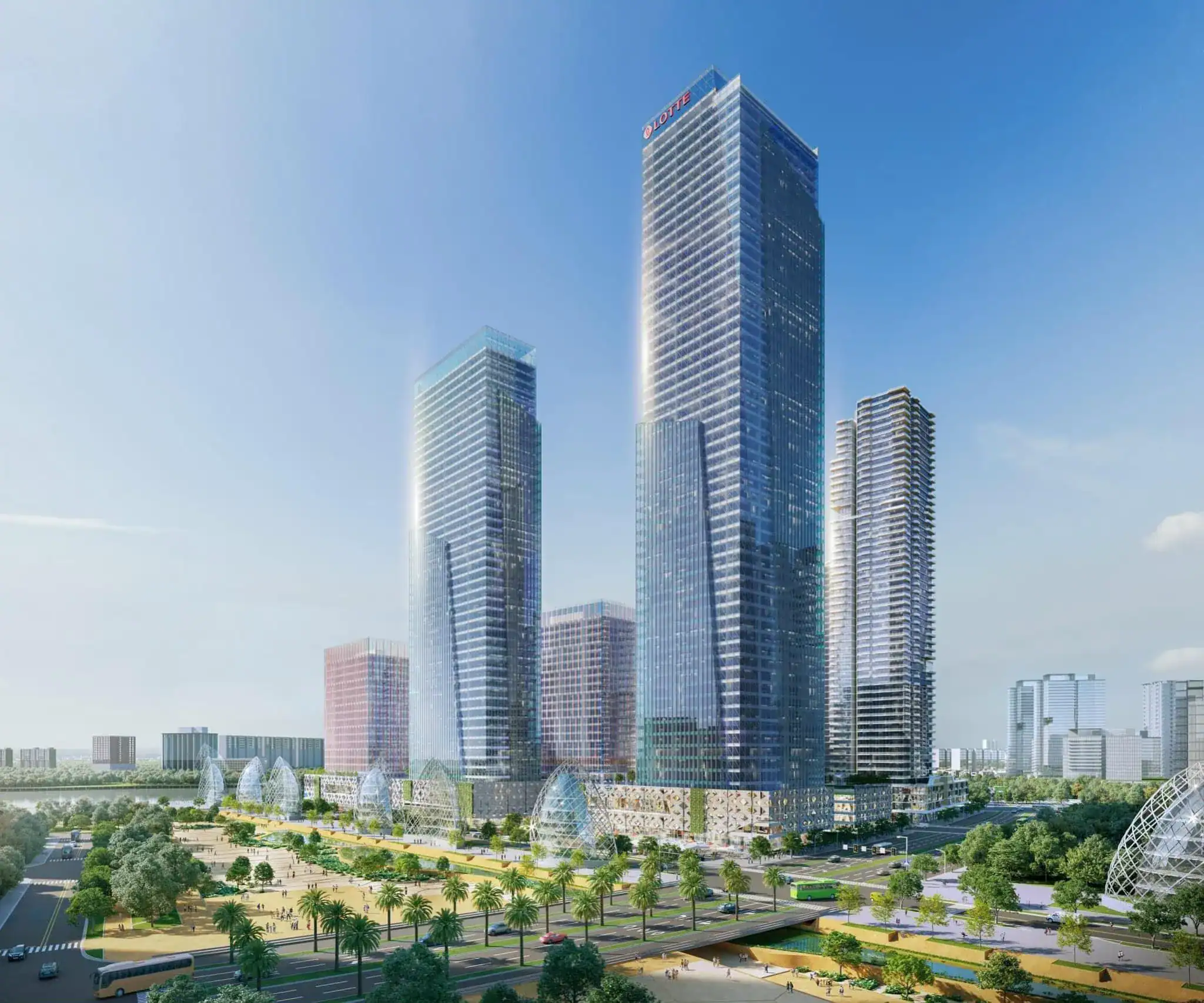 Dự án Lotte Eco Smart City Thủ Thiêm, tòa văn phòng