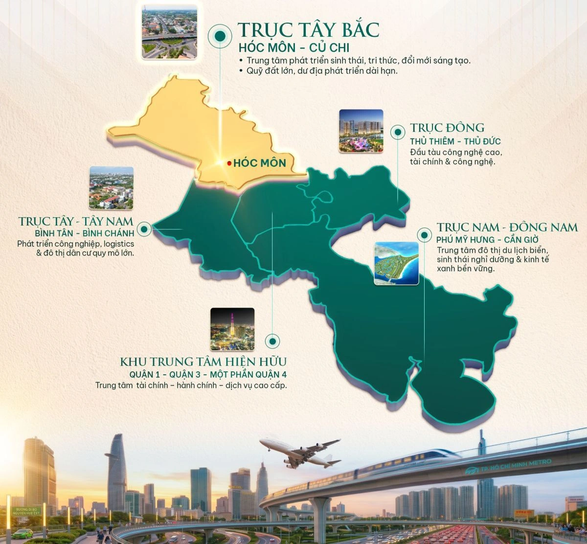 Quy hoạch vùng Tây Bắc TP. HCM